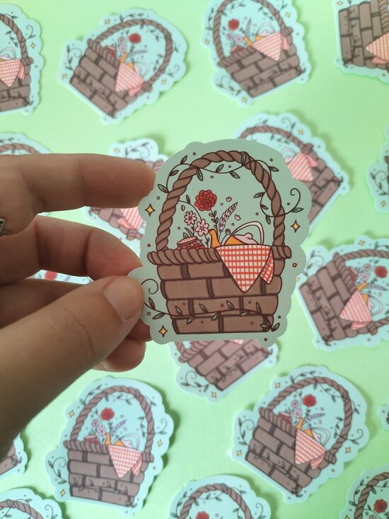 Panier Enchanté - Sticker
