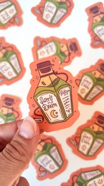 Sticker Potion Infusée